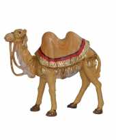 1x kamelen miniatuur beeldjes 13 cm dierenbeeldjes