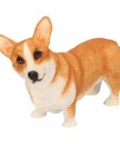 Beeldje corgi 14 cm