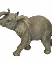 Dierenbeeld olifant 19 cm woondecoratie